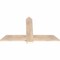 Ekena Millwork Eugene Smooth Timber Gable Bracket, Douglas Fir, 48"W x 28"H x 1 1/2"D x 5 1/2"F, 14/12 Pitch GBW048X28X0206EUG00SDF - alternate 2